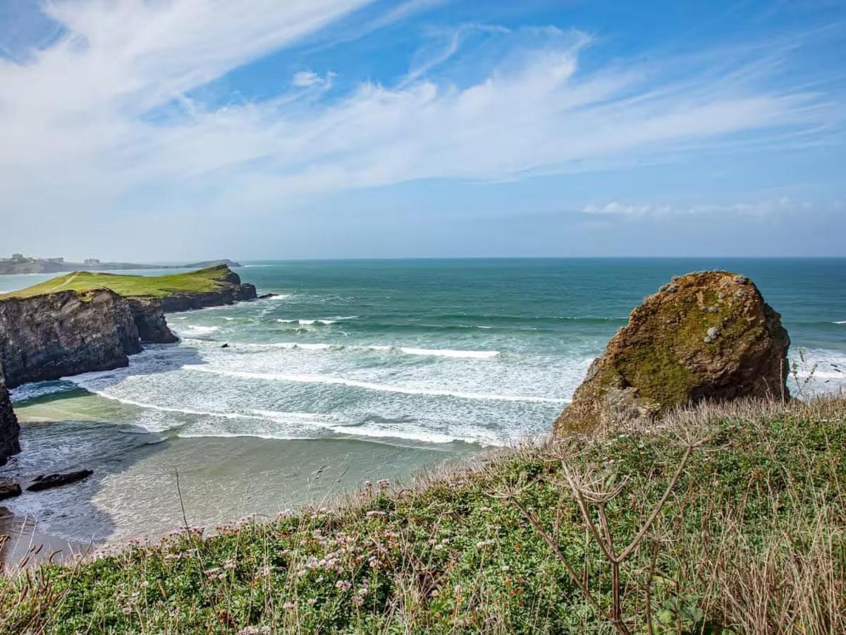 Three Bedroom House In Porth New Quay Exterior foto